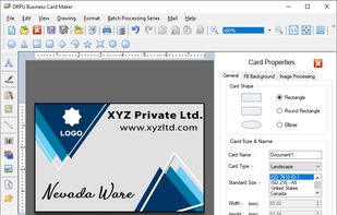 Windows Contact Cards Maker Application screenshot 2