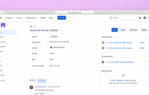 Asset Management for Jira screenshot 1