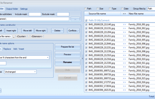 Rapid File Renamer screenshot 1