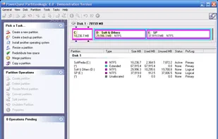Partition Magic screenshot 1
