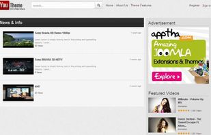 Joomla Video Template
