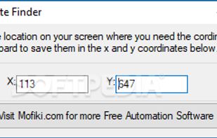 Mofiki's Coordinate Finder screenshot 2