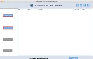 MacGater Outlook PST Converter screenshot 1