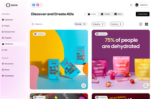 CREATE ADS
 Generate creative Ads using AI for your social media, you can also check our libraries of successful 

GENERATE VIDEO CONTENT
 You can create video content for your social media post using Qovai AI

 SCHEDULE CONTENT
 You can schedule your content or you can allow our AI to suggest the best time to post your content for best result.
