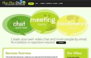 Get your own video conference group. Unlimited rooms.