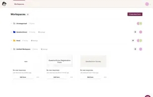 Workspaces in QuestionScout