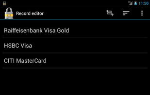 EDS (Encrypted Data Store) screenshot 2