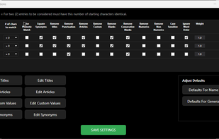 ExisEcho Advanced Options