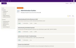 Documize screenshot 1