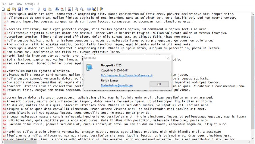 Notepad2: Fast and light-weight text editor with syntax highlighting ...