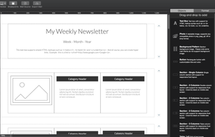 Dragon Email Designer screenshot 1