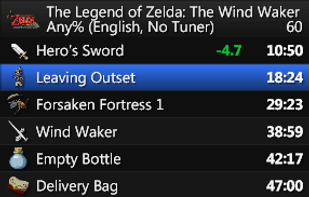 LiveSplit screenshot 1