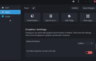 Grapejuice screenshot 2