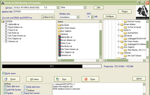 AmoK CD/DVD Burning screenshot 3