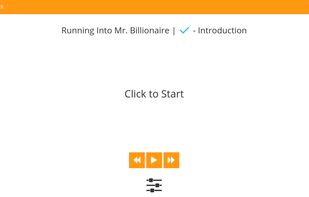 Simple, minimal reading page