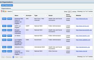 Sahana Eden screenshot 1