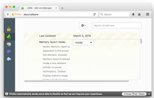 Tab Memory Usage screenshot 2