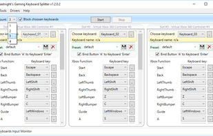 Gaming Keyboard Splitter screenshot 1