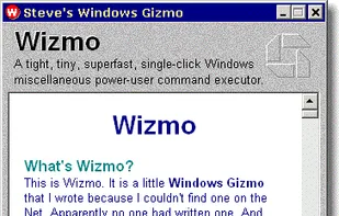 Wizmo screenshot 1