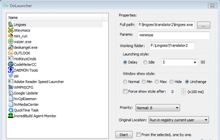 Oolauncher screenshot 1