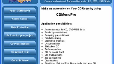 CDMenuPro screenshot 1