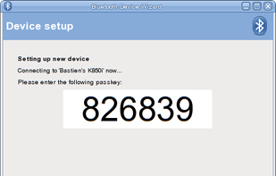 GNOME Bluetooth screenshot 3