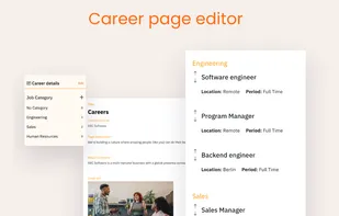 Easily create your website's career page and list open jobs