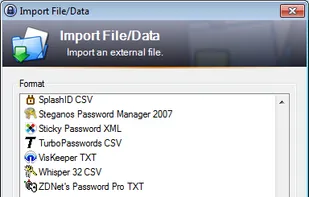KeePassBrowserImporter screenshot 1