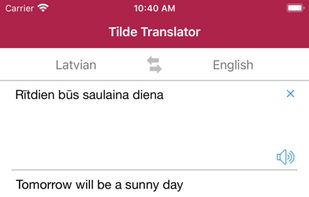 Tilde MT screenshot 3