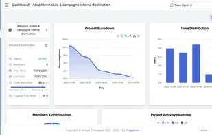 Simple Timesheet screenshot 1