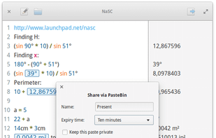 NaSC screenshot 2