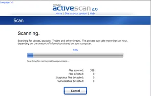 ActiveScan screenshot 2