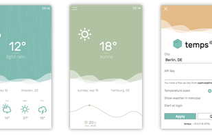 Temps (Weather) screenshot 1
