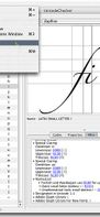 Trying to show off the new features in UnicodeChecker 1.11 in a single screenshot