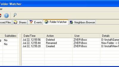Folder Watcher Allows you to monitor any folder content changes, file or folder deletion/creation or modification. Using this tool you will always informed who deleted you files and when.   