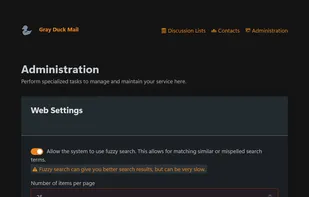 Gray Duck Mail screenshot 1