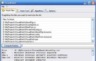 VisualHash screenshot 1