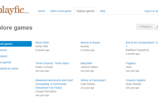 Playfic screenshot 1