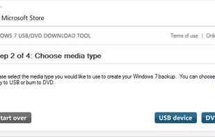 Windows 7 USB/DVD Download Tool screenshot 1