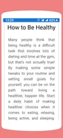Guidebook - How to Health tips screenshot 1