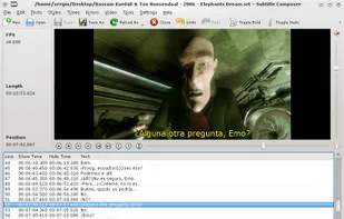 Subtitle Composer screenshot 1