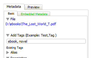 TaggTool screenshot 1