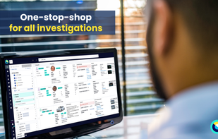 Siren simple search, no graph needed for basic entity searches. Can be used by anyone in the organisation. No training needed.