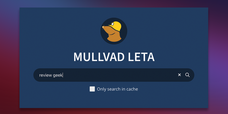 Mullvad VPN has released Leta, a privacy-focused search engine for paid subscribers image