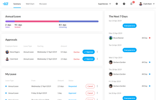 The Summary screen keeps all the information you need at your fingertips.