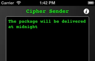 Cipher Sender screenshot 1