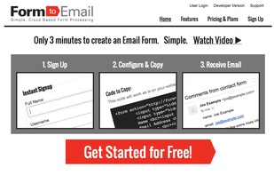 FormToEmail screenshot 1