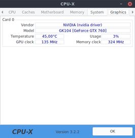 CPU-X (by X0rg): CPU-X is a free software that gathers information on ...
