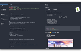 Pine Markdown Editor screenshot 1