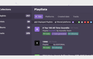 Soundiiz screenshot 1